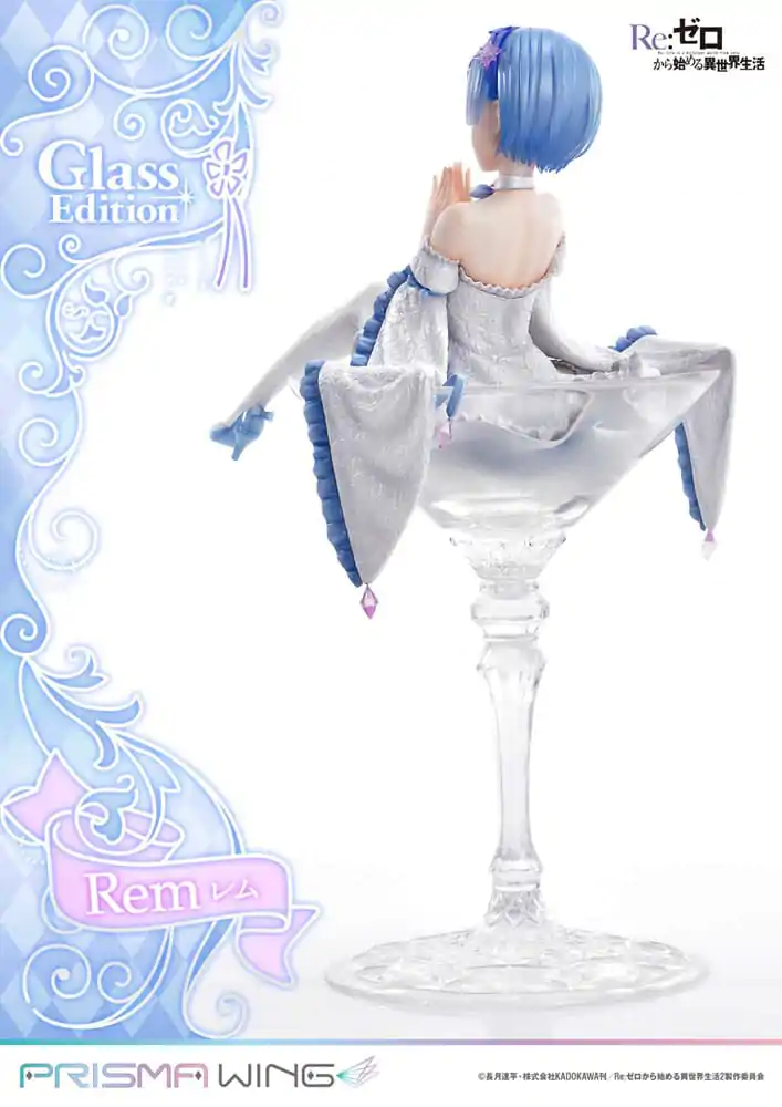 Re:Zero - Starting Life in Another World Prisma Wing PVC kip 1/7 Rem Glass Edition 23 cm fotografija izdelka