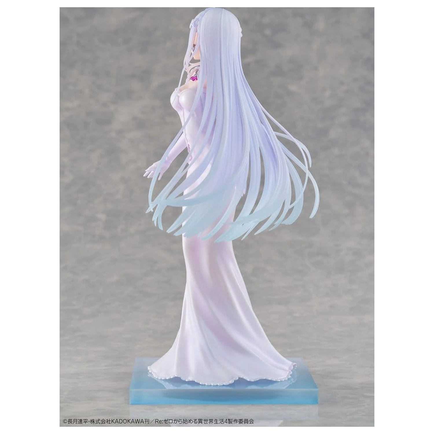 Re:ZERO -Starting Life in Another World- PVC figura 1/7 Emilia Wedding dress Ver. 24 cm fotografija izdelka