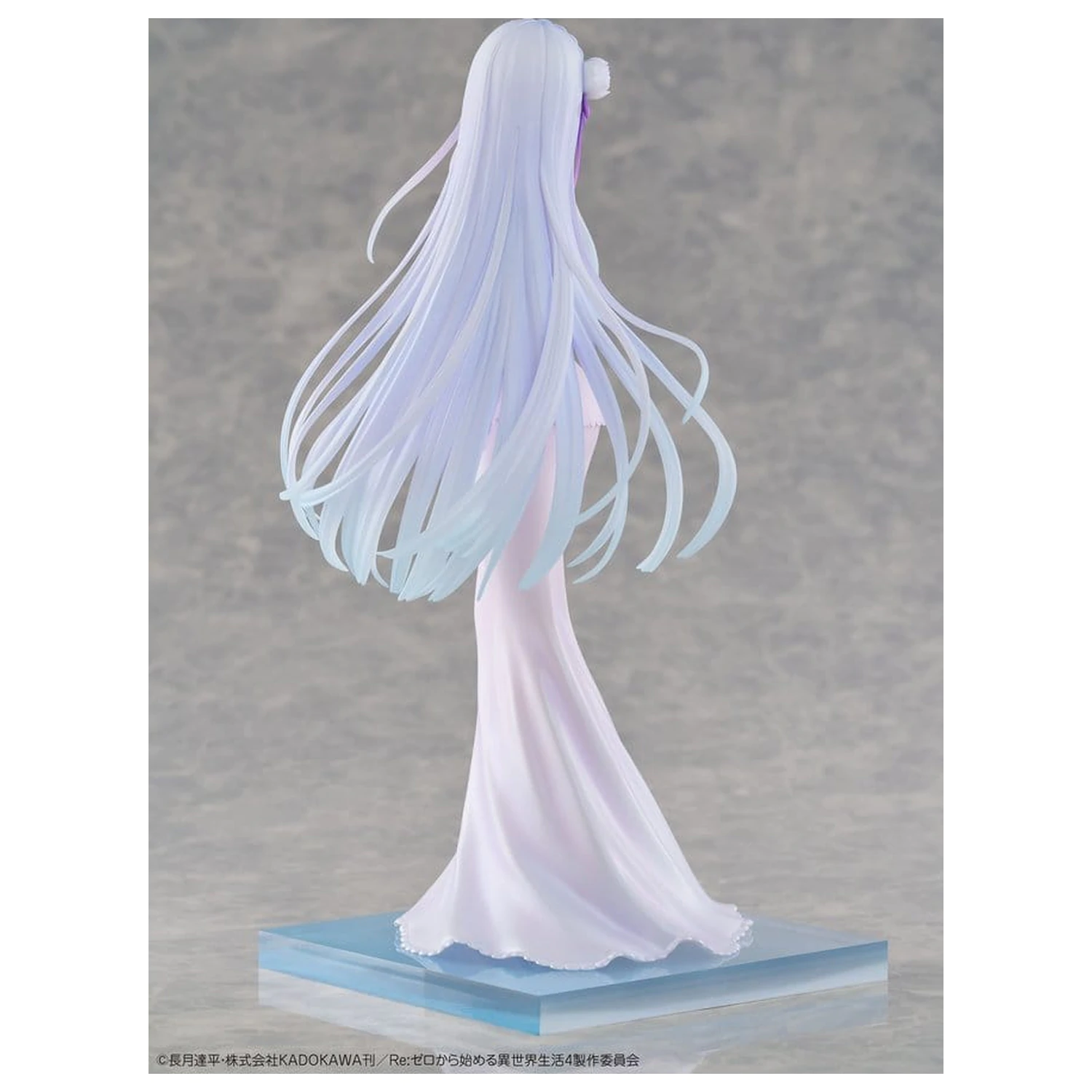 Re:ZERO -Starting Life in Another World- PVC figura 1/7 Emilia Wedding dress Ver. 24 cm fotografija izdelka