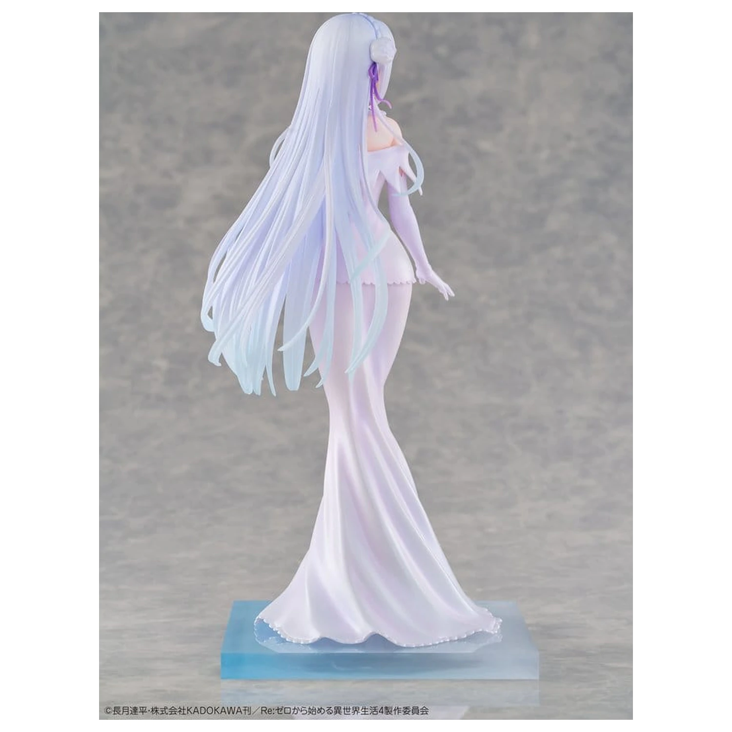 Re:ZERO -Starting Life in Another World- PVC figura 1/7 Emilia Wedding dress Ver. 24 cm fotografija izdelka