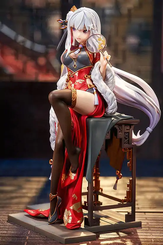 Re:ZERO -Starting Life in Another World- PVC Kip 1/7 Emilia: Graceful Beauty Novoletna različica 2024 24 cm fotografija izdelka