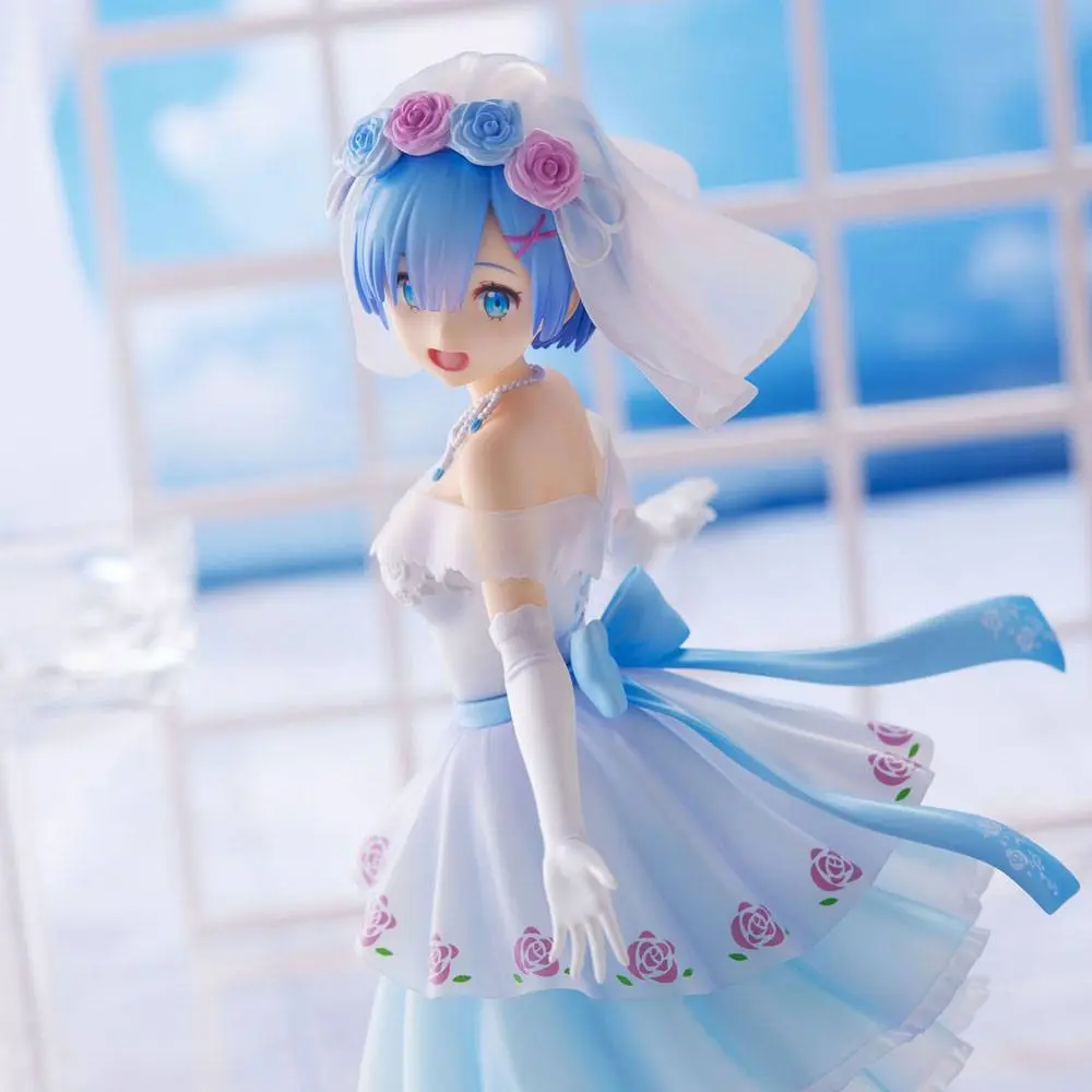 Re:Zero Starting Life in Another World PVC Kip Rem Wedding Ver. 26 cm fotografija izdelka