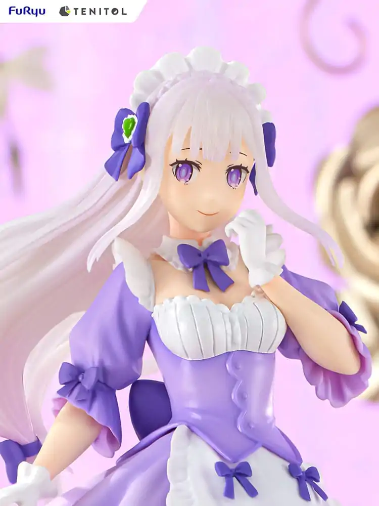 Re:ZERO Starting Life in Another World Tenitol PVC Kip služkinja Emilia 28 cm fotografija izdelka