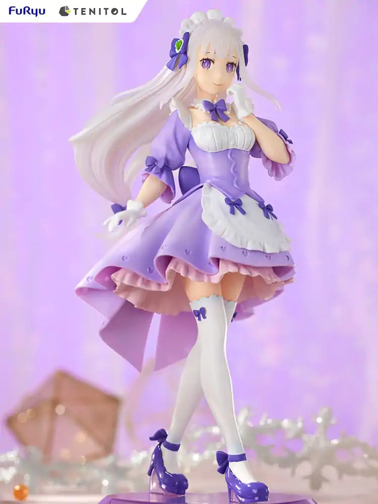 Re:ZERO Starting Life in Another World Tenitol PVC Kip služkinja Emilia 28 cm fotografija izdelka