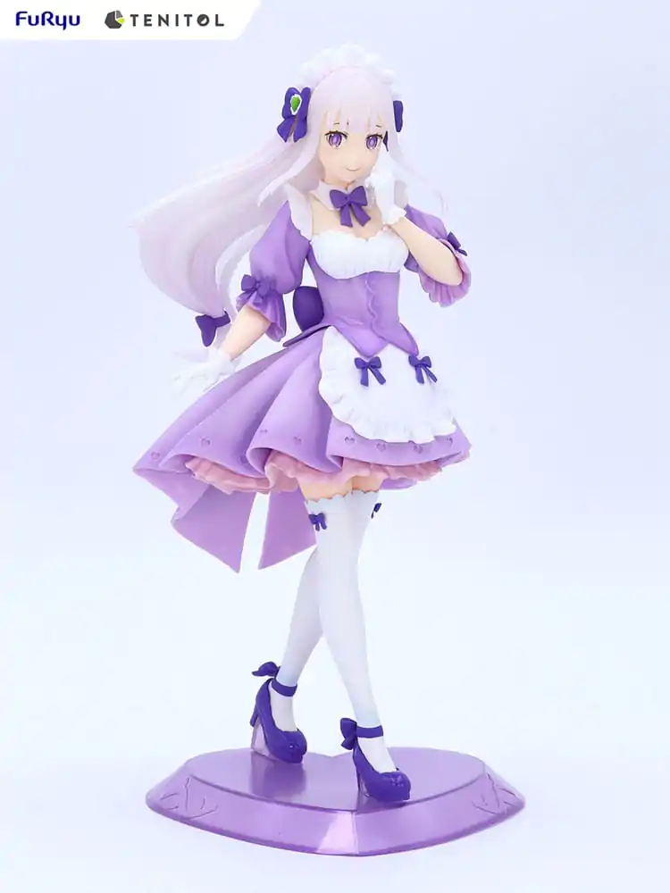 Re:ZERO Starting Life in Another World Tenitol PVC Kip služkinja Emilia 28 cm fotografija izdelka