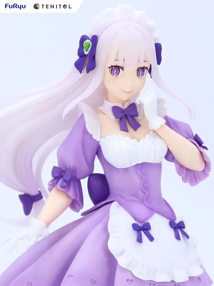 Re:ZERO Starting Life in Another World Tenitol PVC Kip služkinja Emilia 28 cm fotografija izdelka