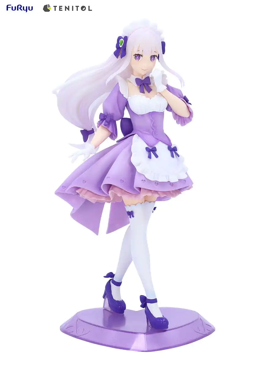 Re:ZERO Starting Life in Another World Tenitol PVC Kip služkinja Emilia 28 cm fotografija izdelka