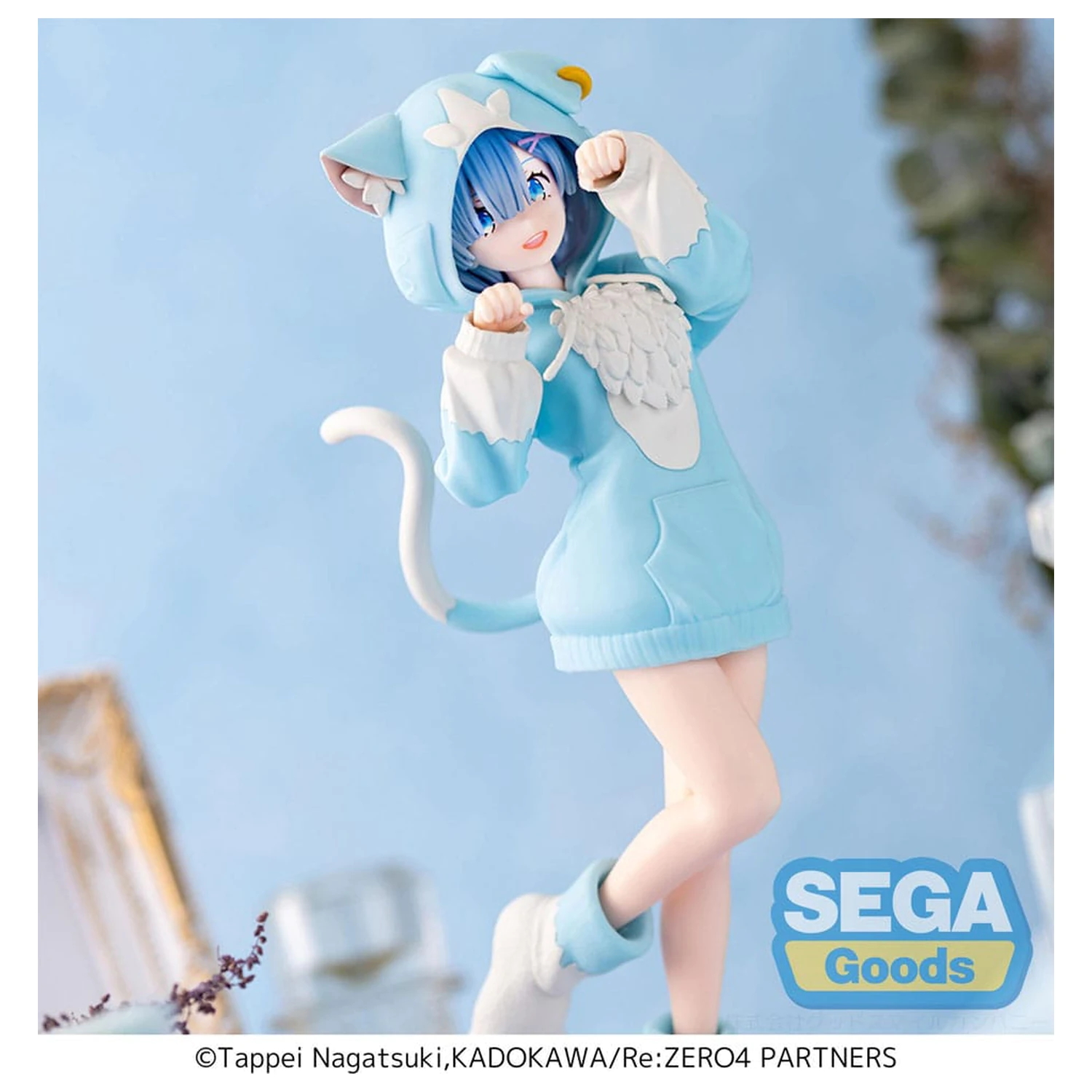 Re:Zero Starting Life in Another World XStellar PVC kip Rem Mofumofu Pack 22 cm fotografija izdelka