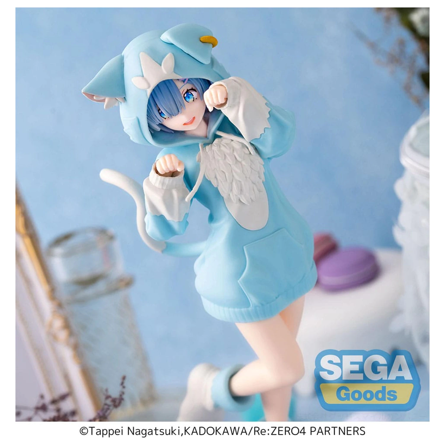 Re:Zero Starting Life in Another World XStellar PVC kip Rem Mofumofu Pack 22 cm fotografija izdelka