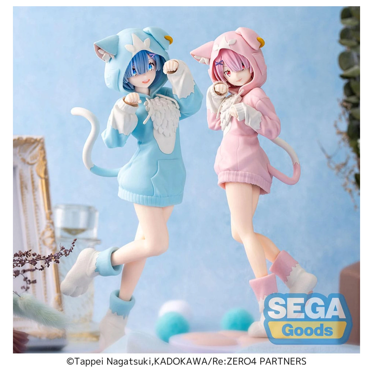 Re:Zero Starting Life in Another World XStellar PVC kip Rem Mofumofu Pack 22 cm fotografija izdelka