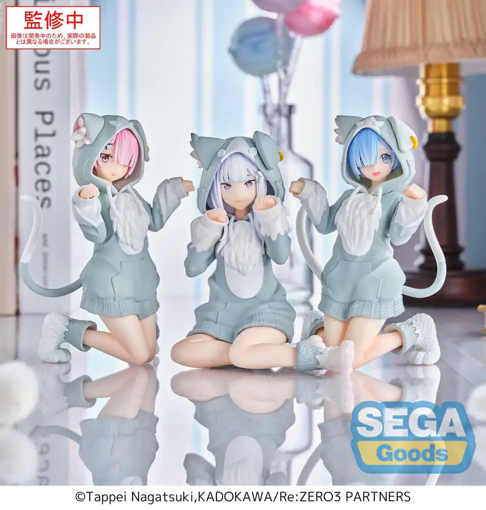 Re:Zero Starting Life in Another World Yumemirize PVC kip Ram Mofumofu Pack 11 cm fotografija izdelka