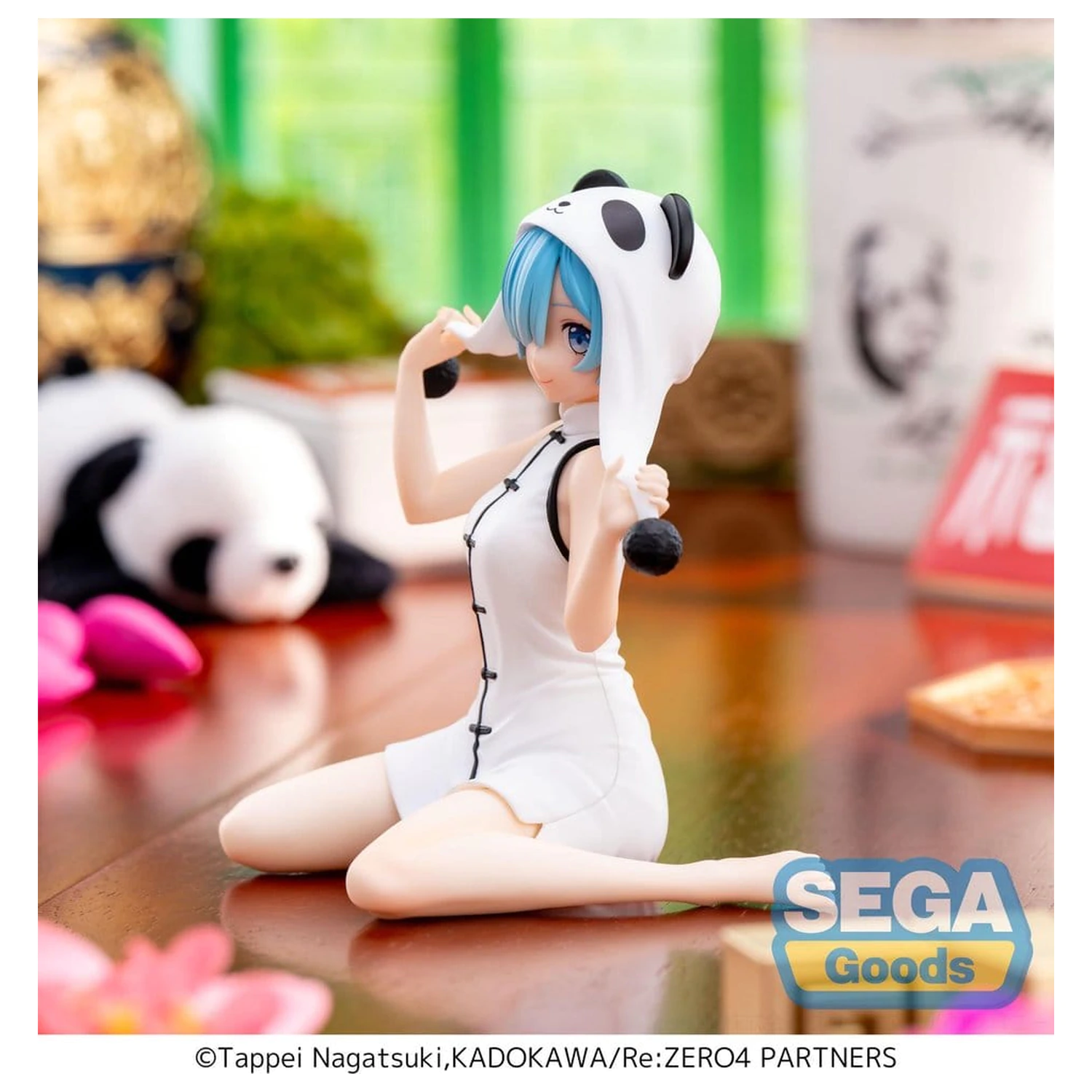 Re:Zero Starting Life in Another World Yumemirize PVC kip Rem Panda 11 cm fotografija izdelka
