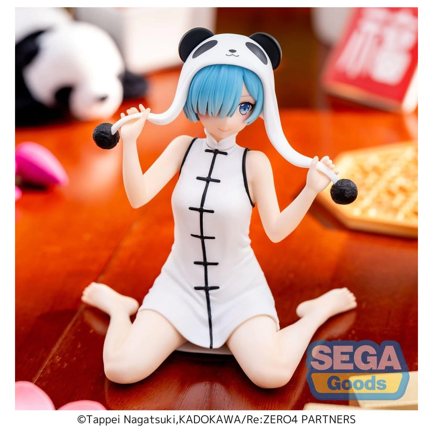 Re:Zero Starting Life in Another World Yumemirize PVC kip Rem Panda 11 cm fotografija izdelka