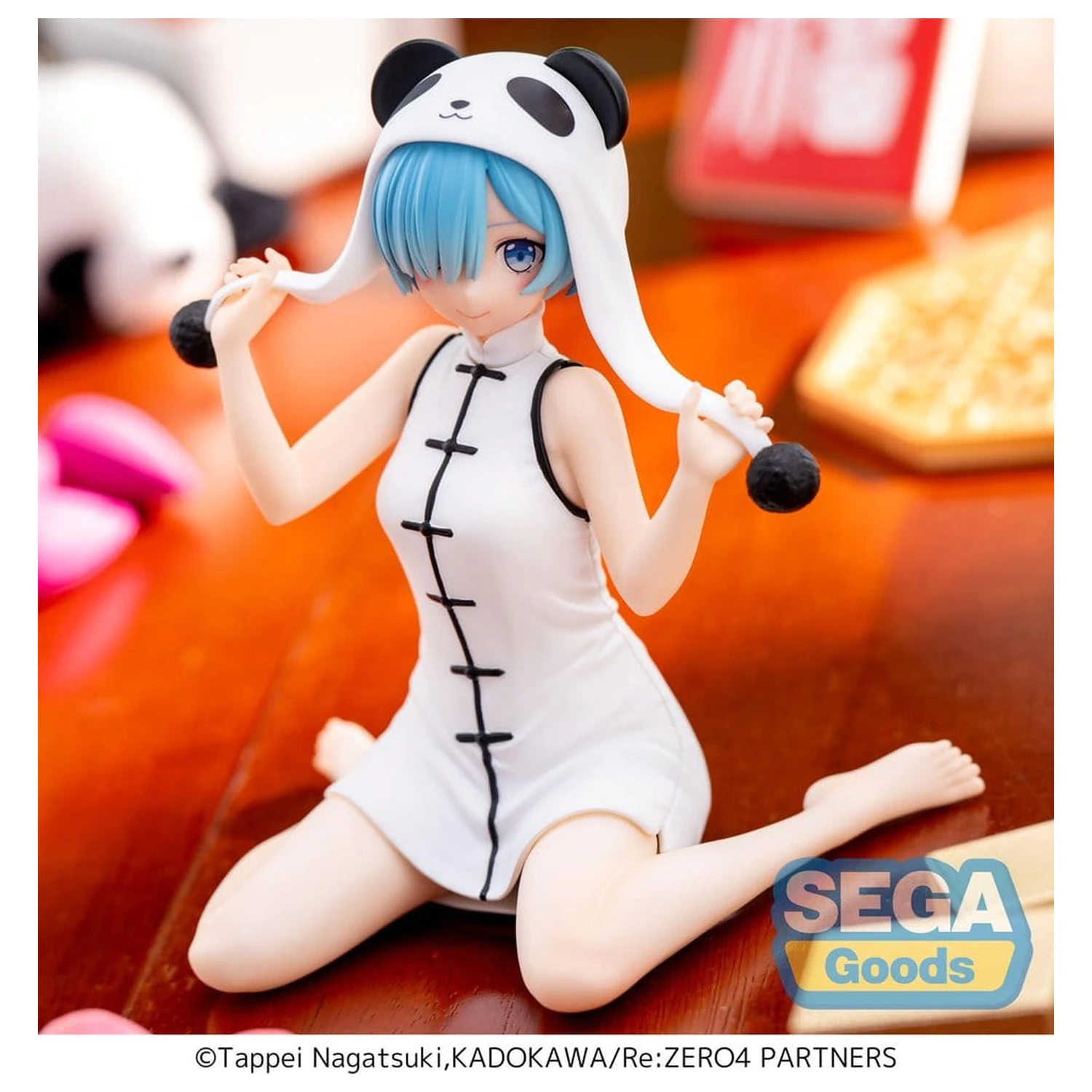 Re:Zero Starting Life in Another World Yumemirize PVC kip Rem Panda 11 cm fotografija izdelka