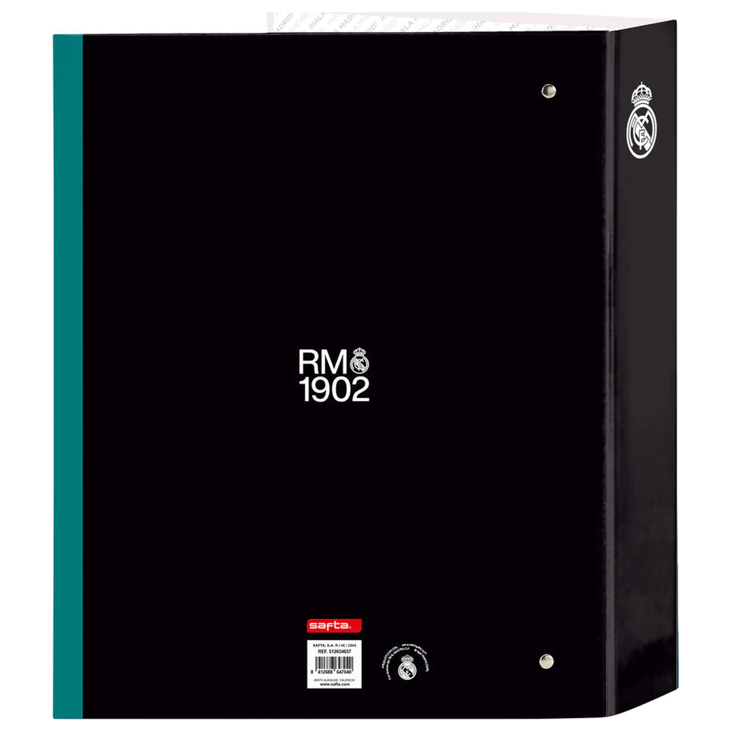 Real Madrid 26/27 A4 kartonska 4 obročna mapa fotografija izdelka