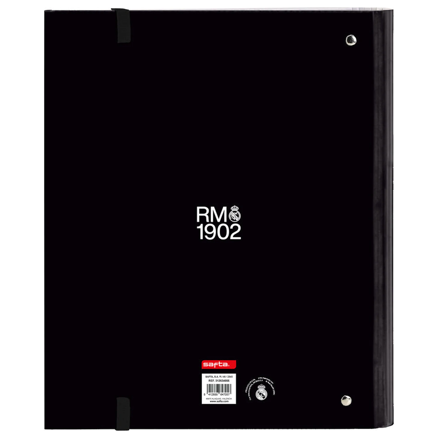 Real Madrid 26/27 A4 kartonski registrator s 4 obročki in listi fotografija izdelka