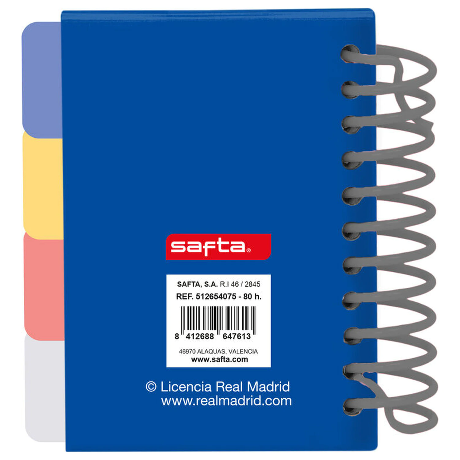 Real Madrid 26/27 A7 beležka fotografija izdelka