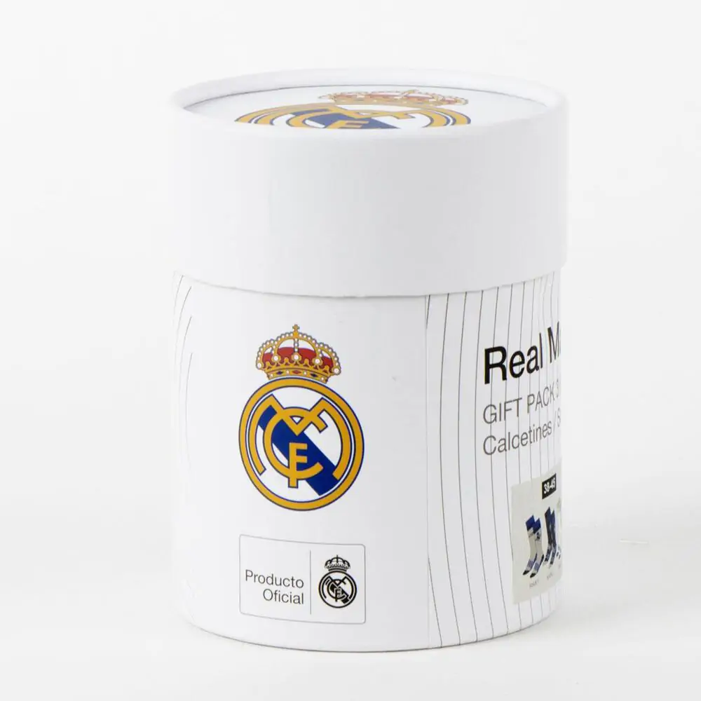 Real Madrid paket 3 odrasle nogavice fotografija izdelka