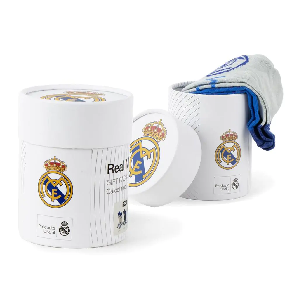 Real Madrid paket 3 odrasle nogavice fotografija izdelka