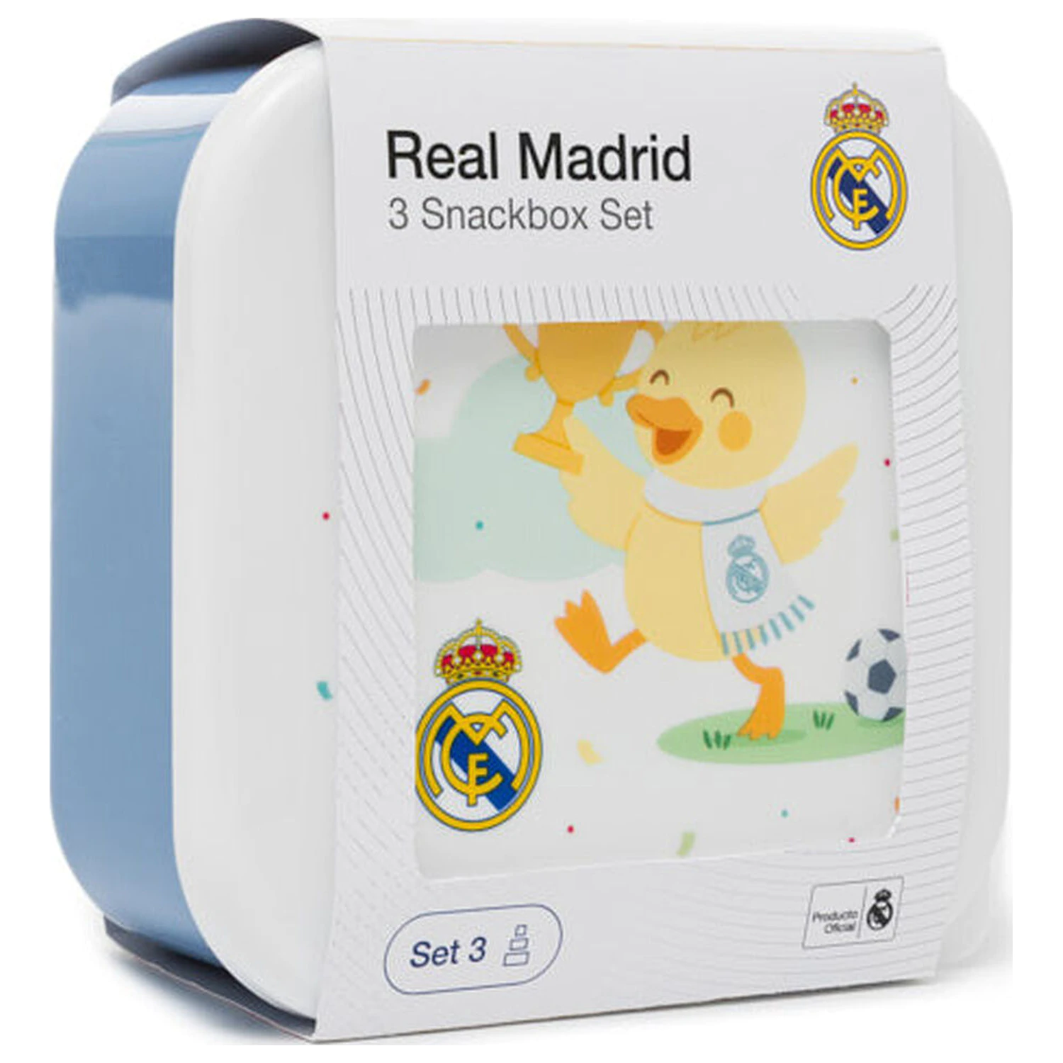 Real Madrid set 3 škatel za malico fotografija izdelka