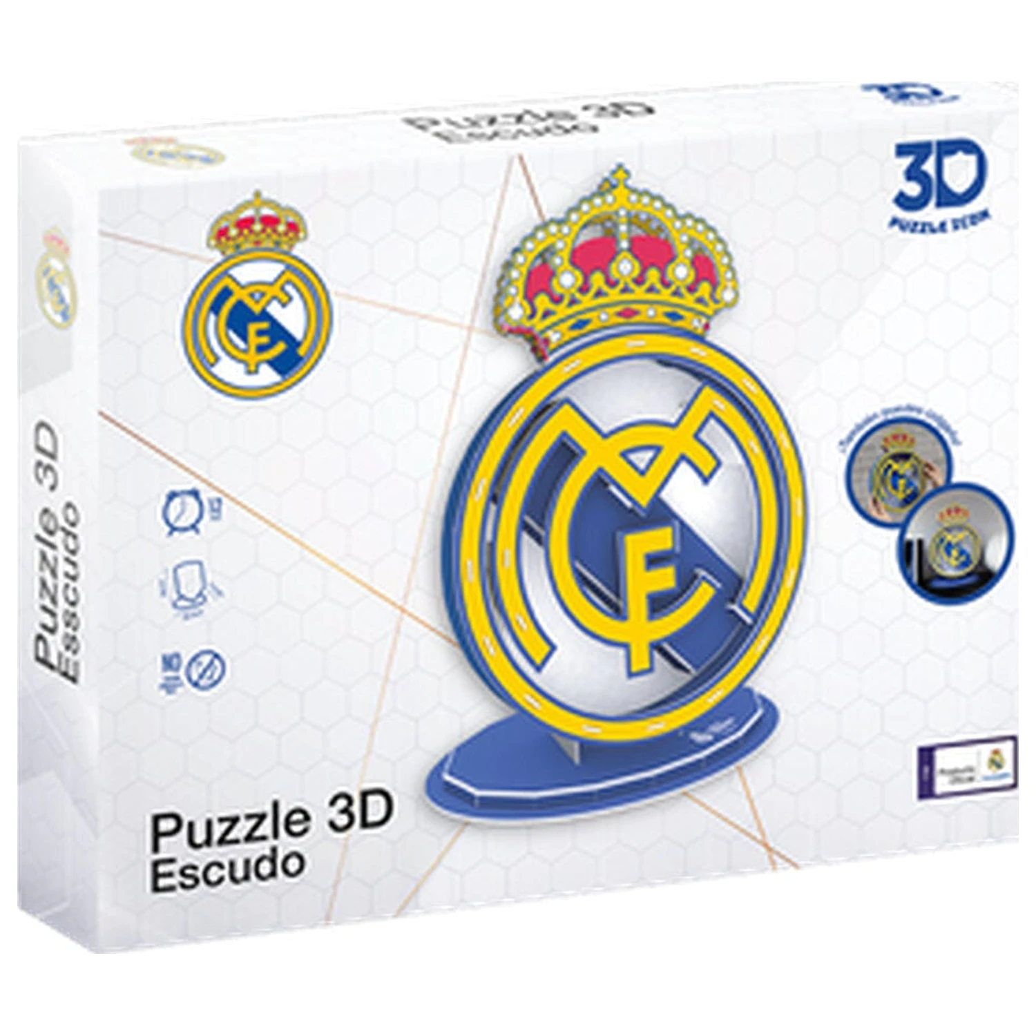 Real Madrid 3D grb Puzle fotografija izdelka