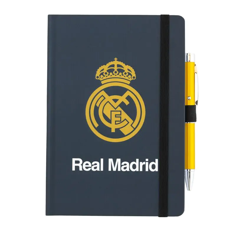 Real Madrid A5 premium notesnik + pisalo s projektorjem fotografija izdelka