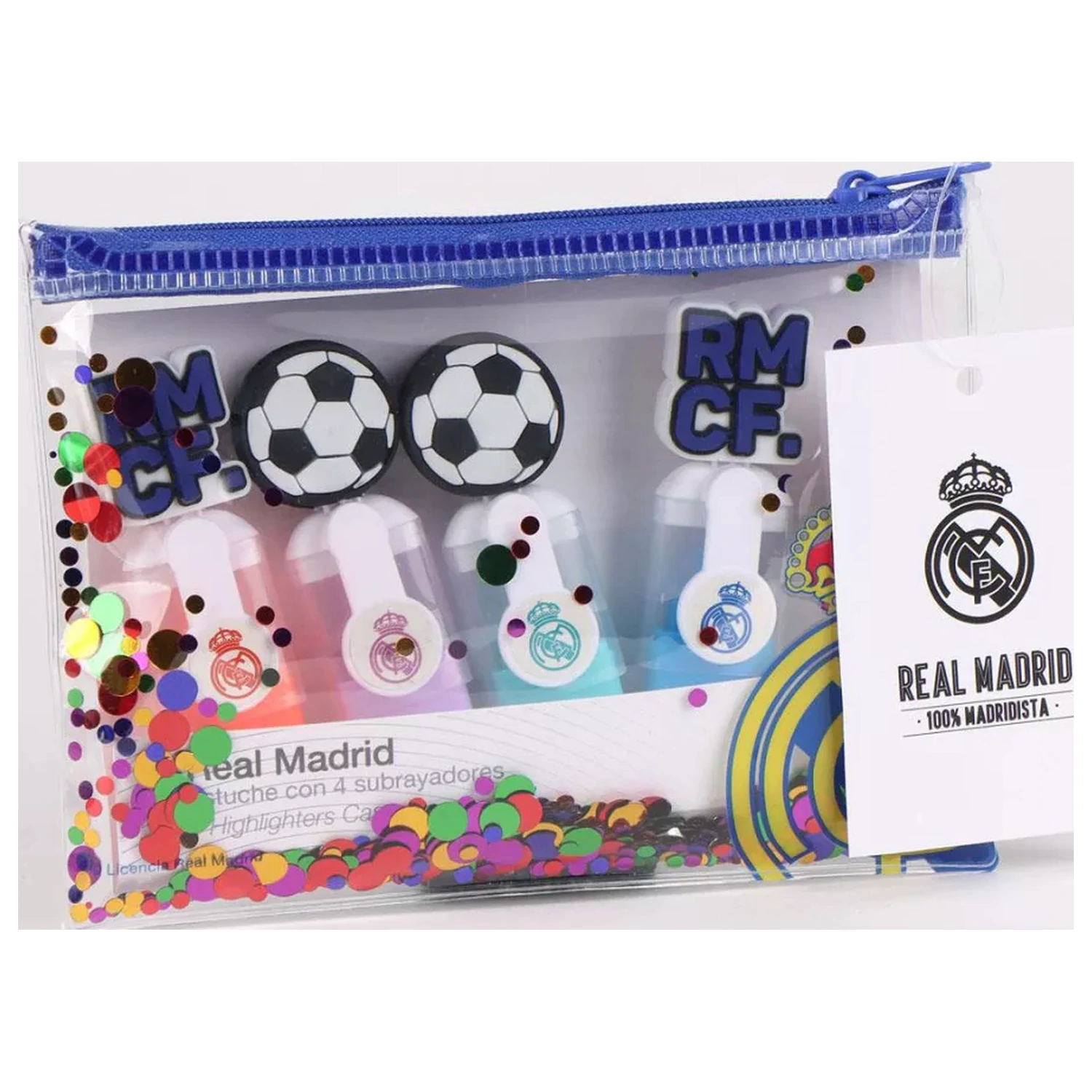 Real Madrid Ball Mini Set 4 označevalnikov fotografija izdelka