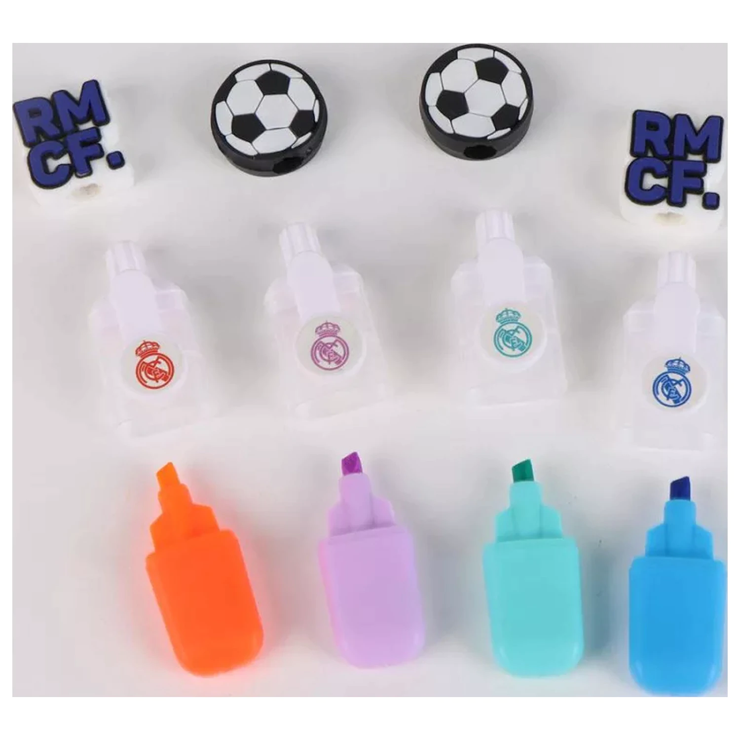 Real Madrid Ball Mini Set 4 označevalnikov fotografija izdelka