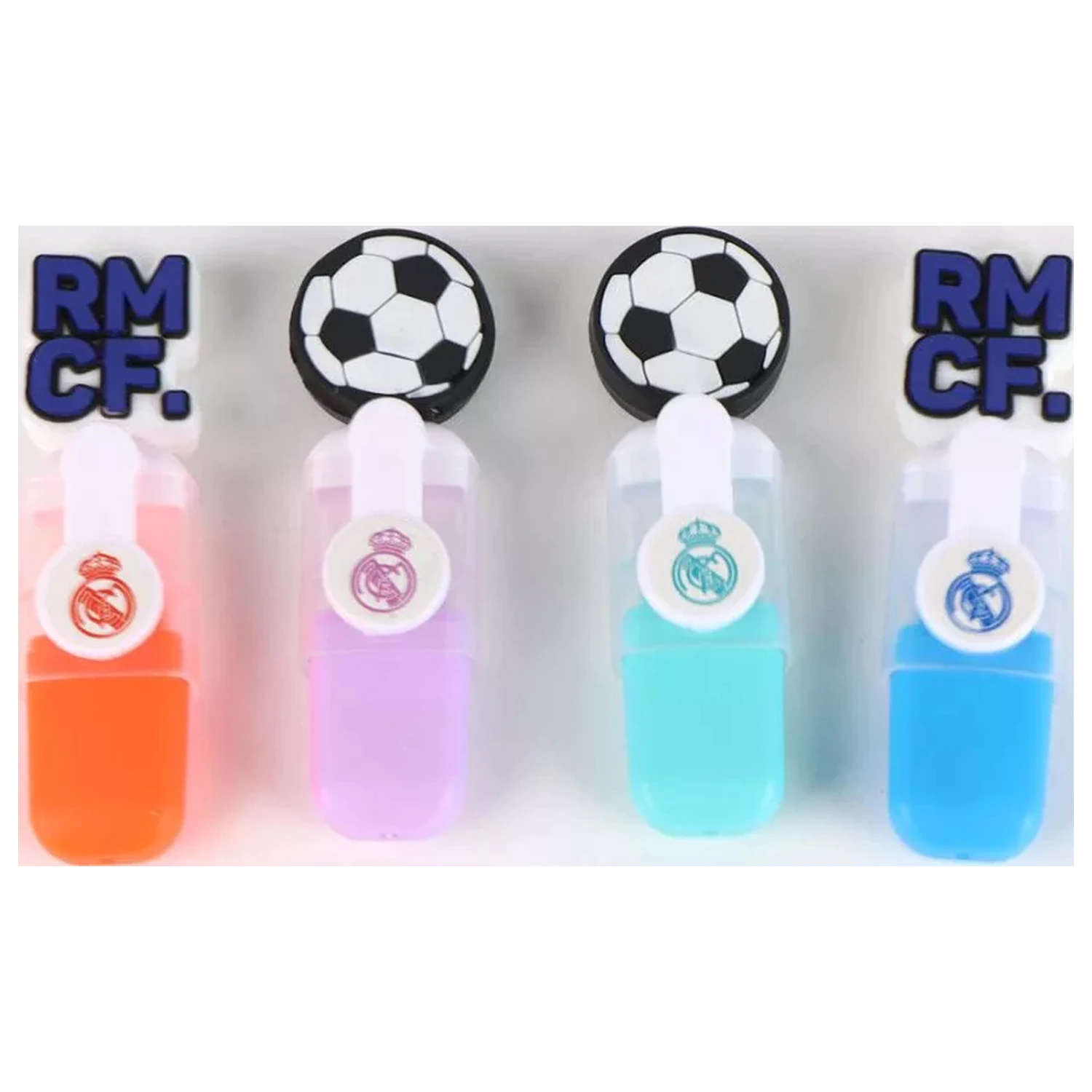 Real Madrid Ball Mini Set 4 označevalnikov fotografija izdelka