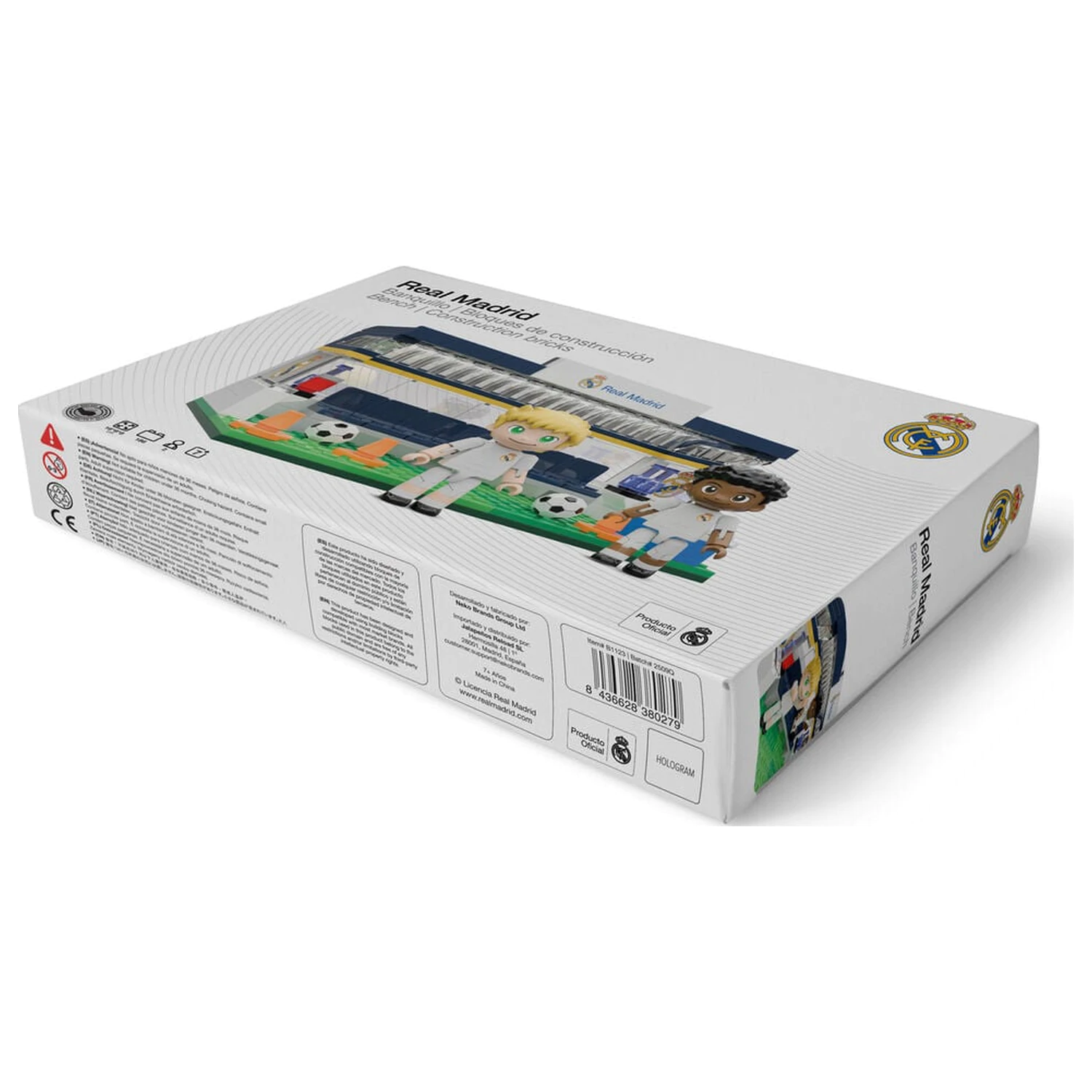 Real Madrid klopni set s figurami 184 kosov fotografija izdelka