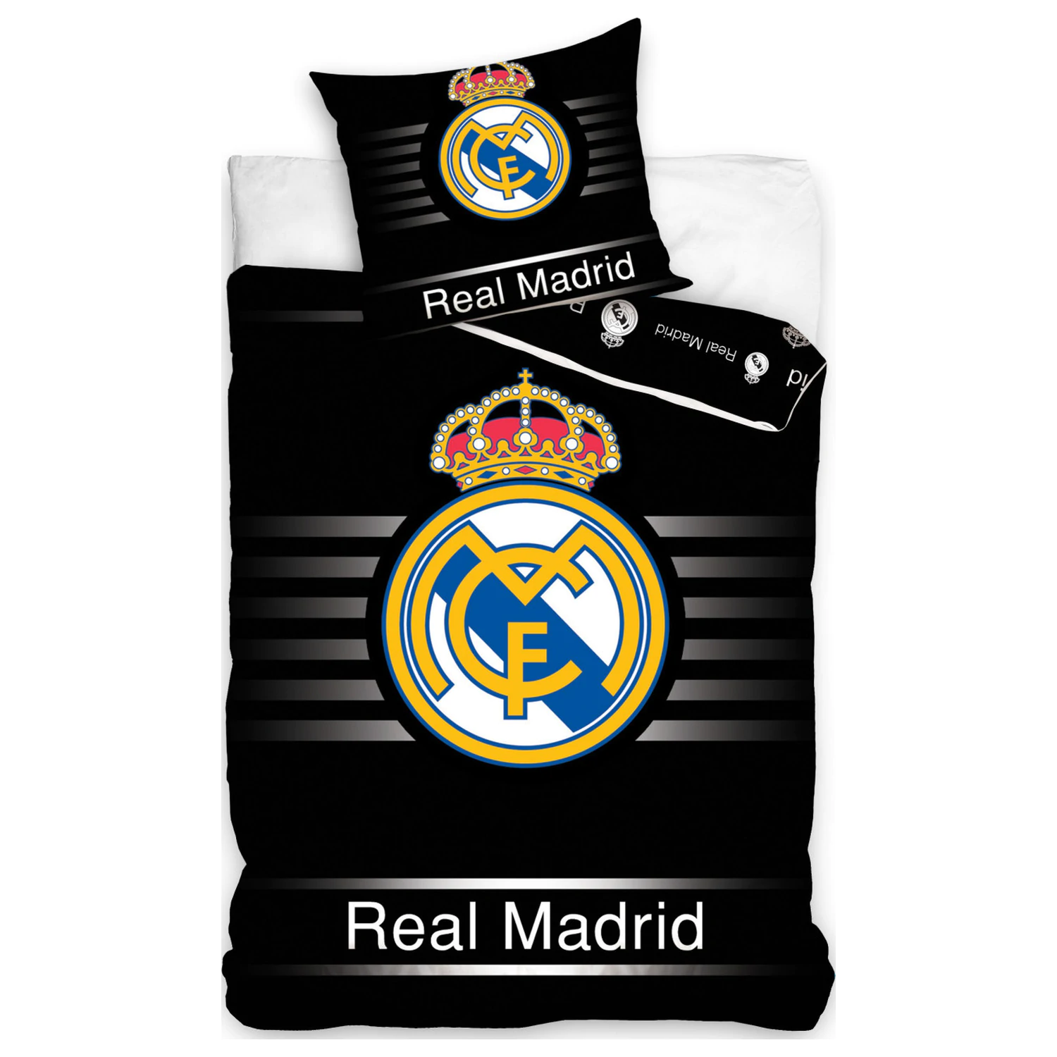 Real Madrid Black komplet prevleke za odejo fotografija izdelka