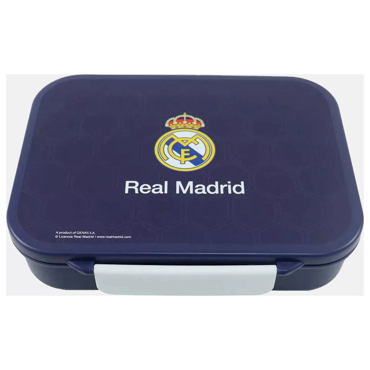 Real Madrid Modra Malica z več predelki, škatla za sendviče fotografija izdelka