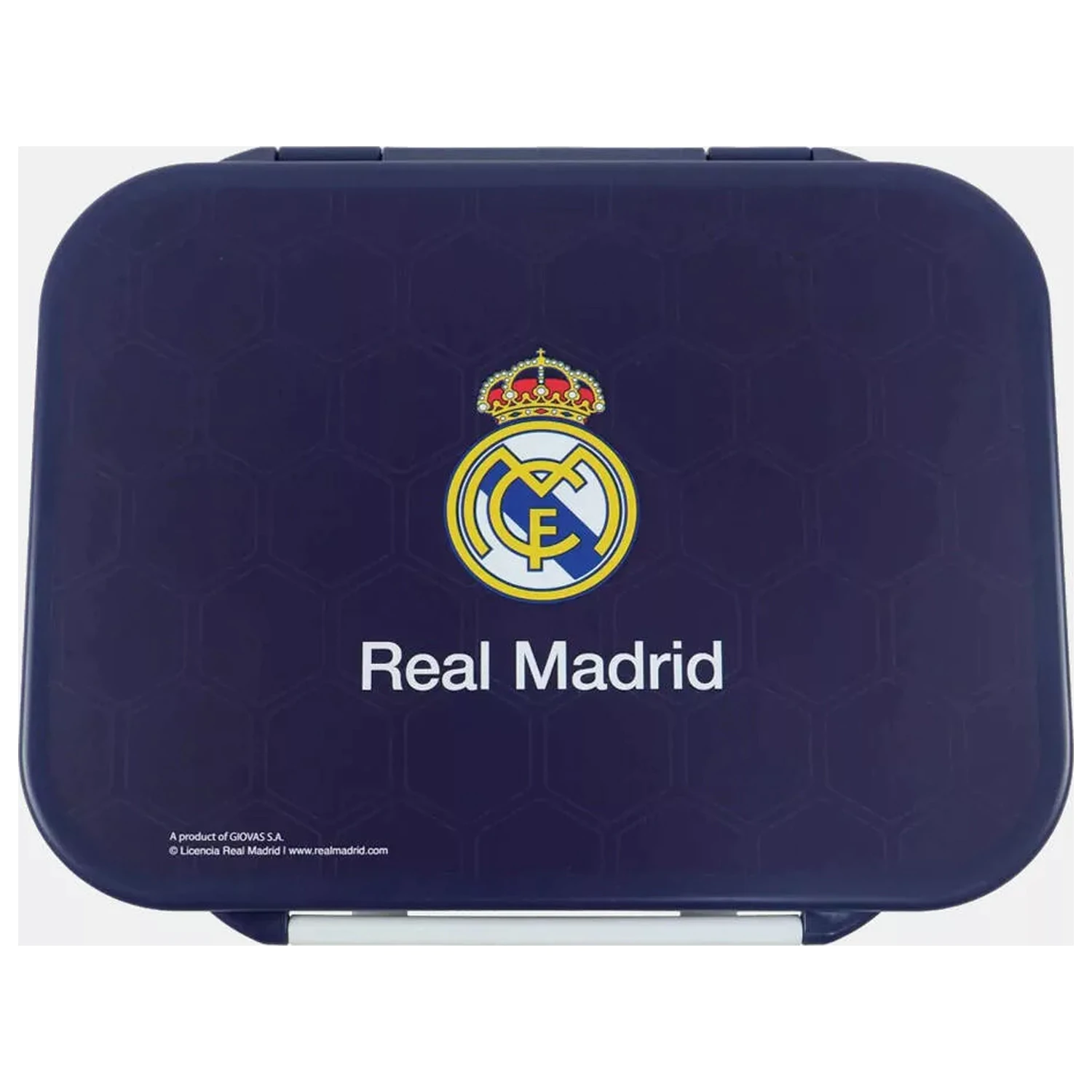 Real Madrid Modra Malica z več predelki, škatla za sendviče fotografija izdelka