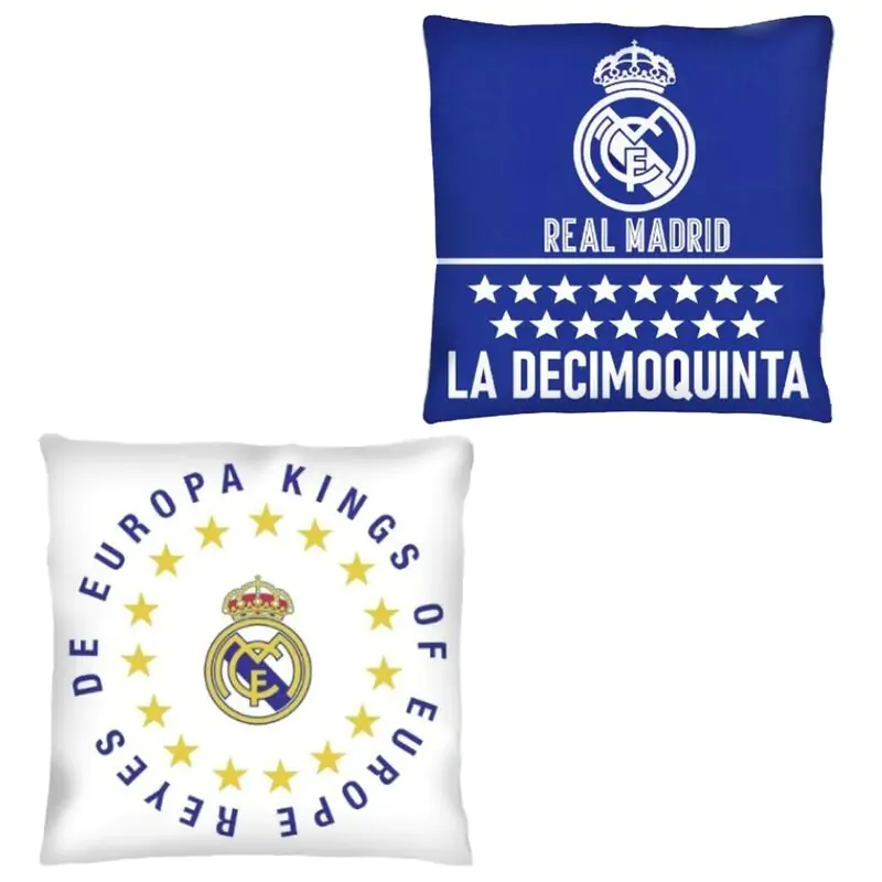 Real Madrid European Kings okrasna blazina fotografija izdelka