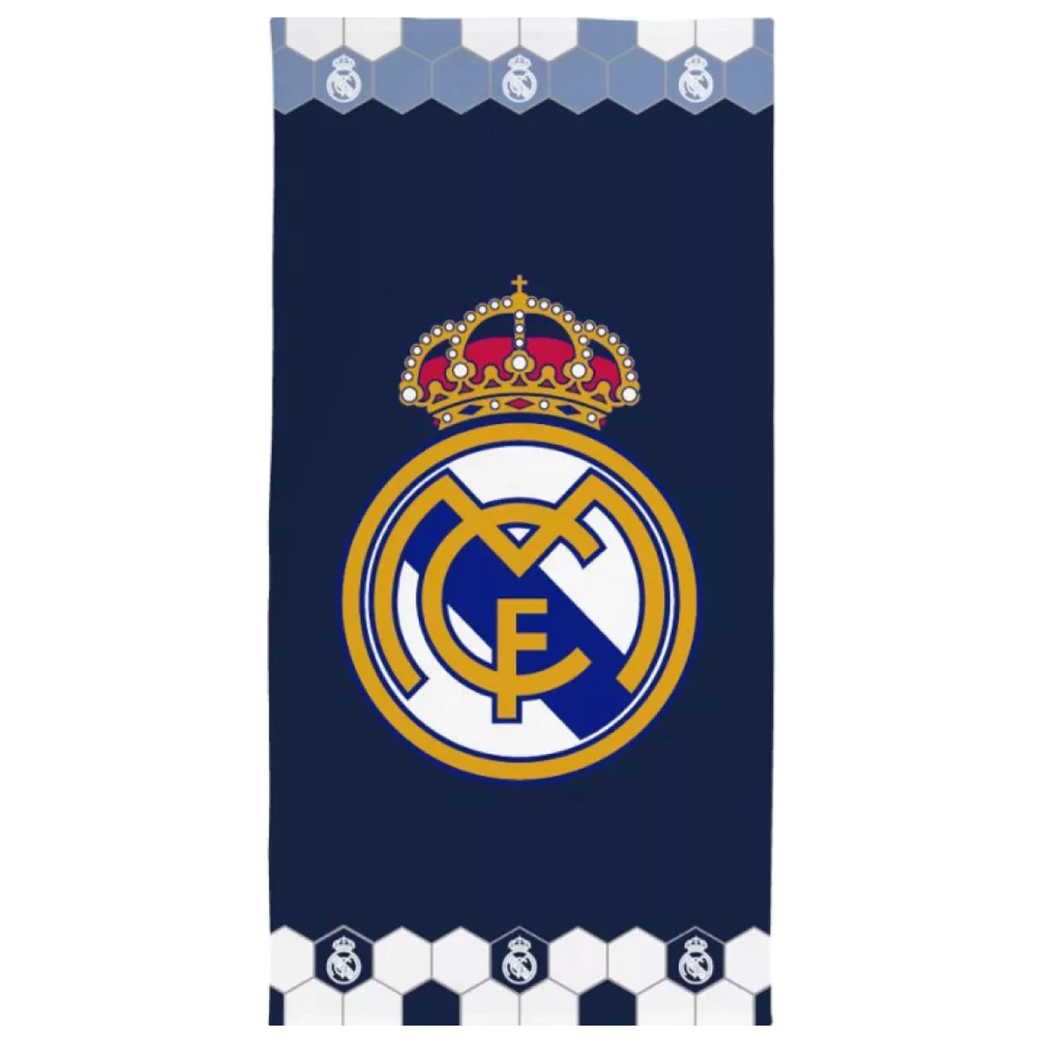 Real Madrid Hexa Design brisača 70x140cm fotografija izdelka