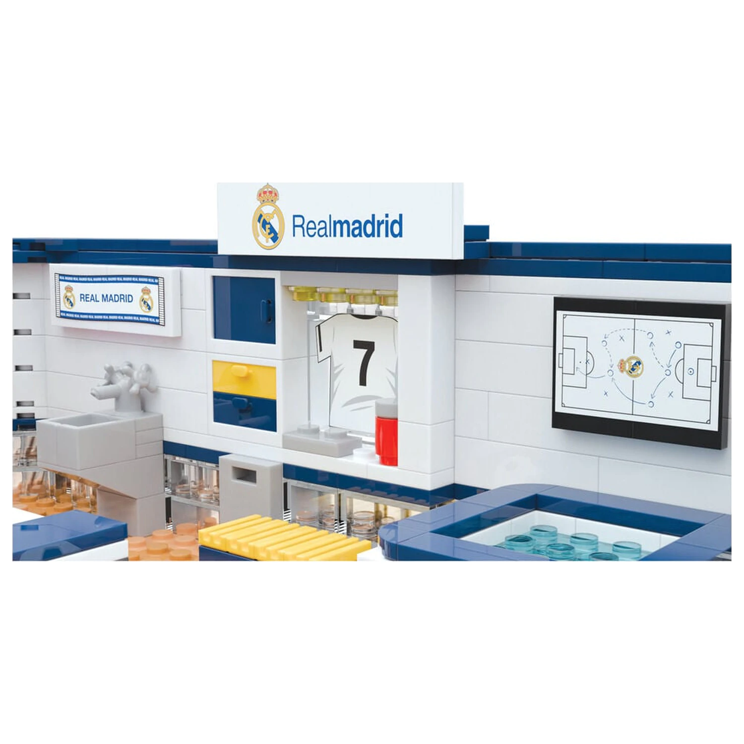Real Madrid komplet garderobe s figurico 439 kosov fotografija izdelka