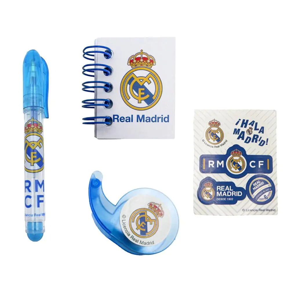 Real Madrid Pisarniški mini nahrbtnik set fotografija izdelka