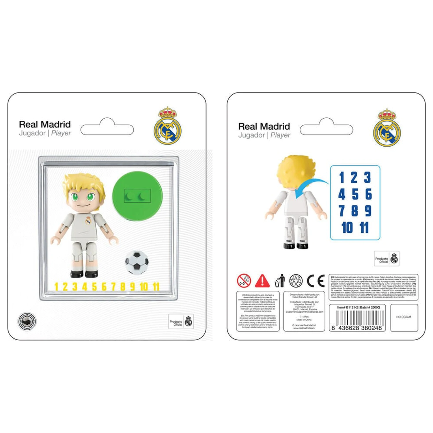 Real Madrid figura igralca 4 cm fotografija izdelka