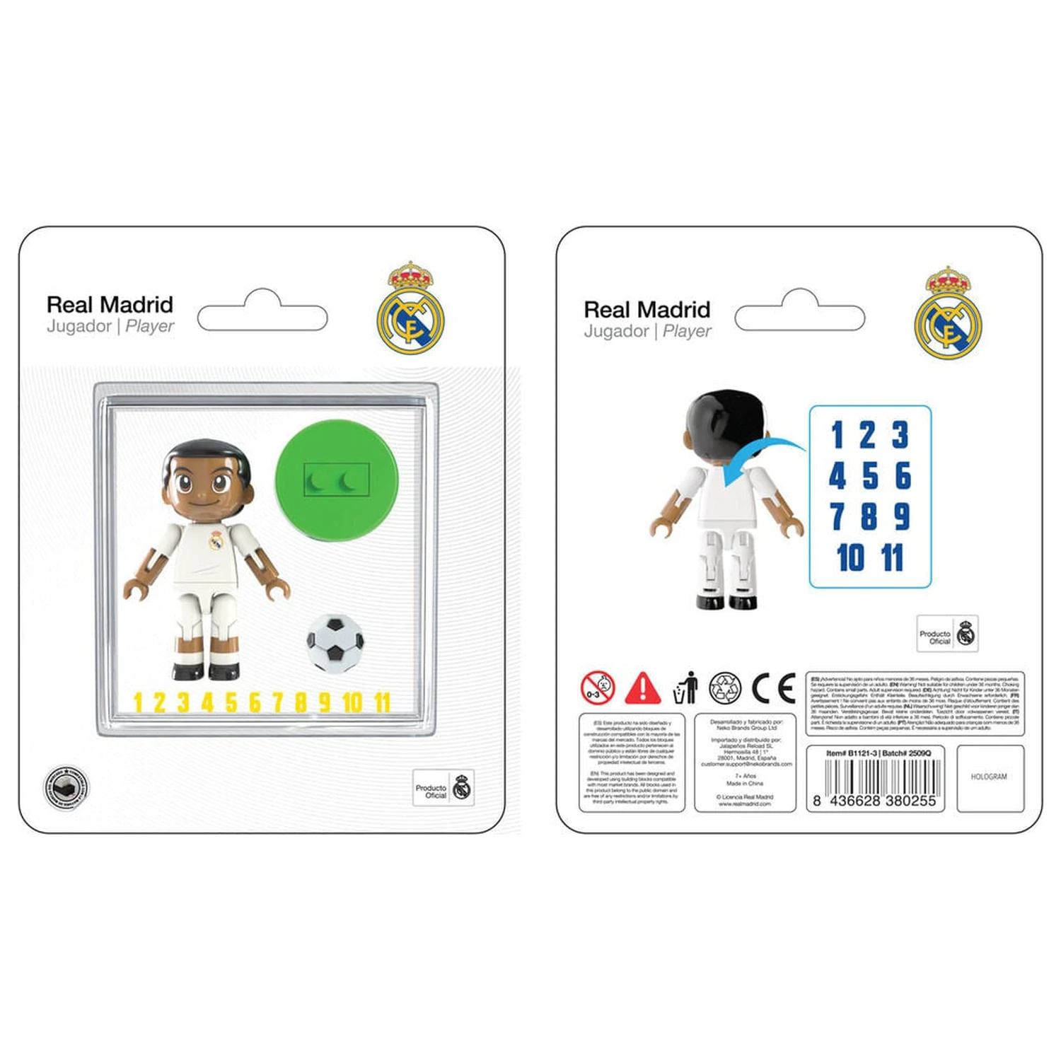 Real Madrid figura igralca 4cm fotografija izdelka