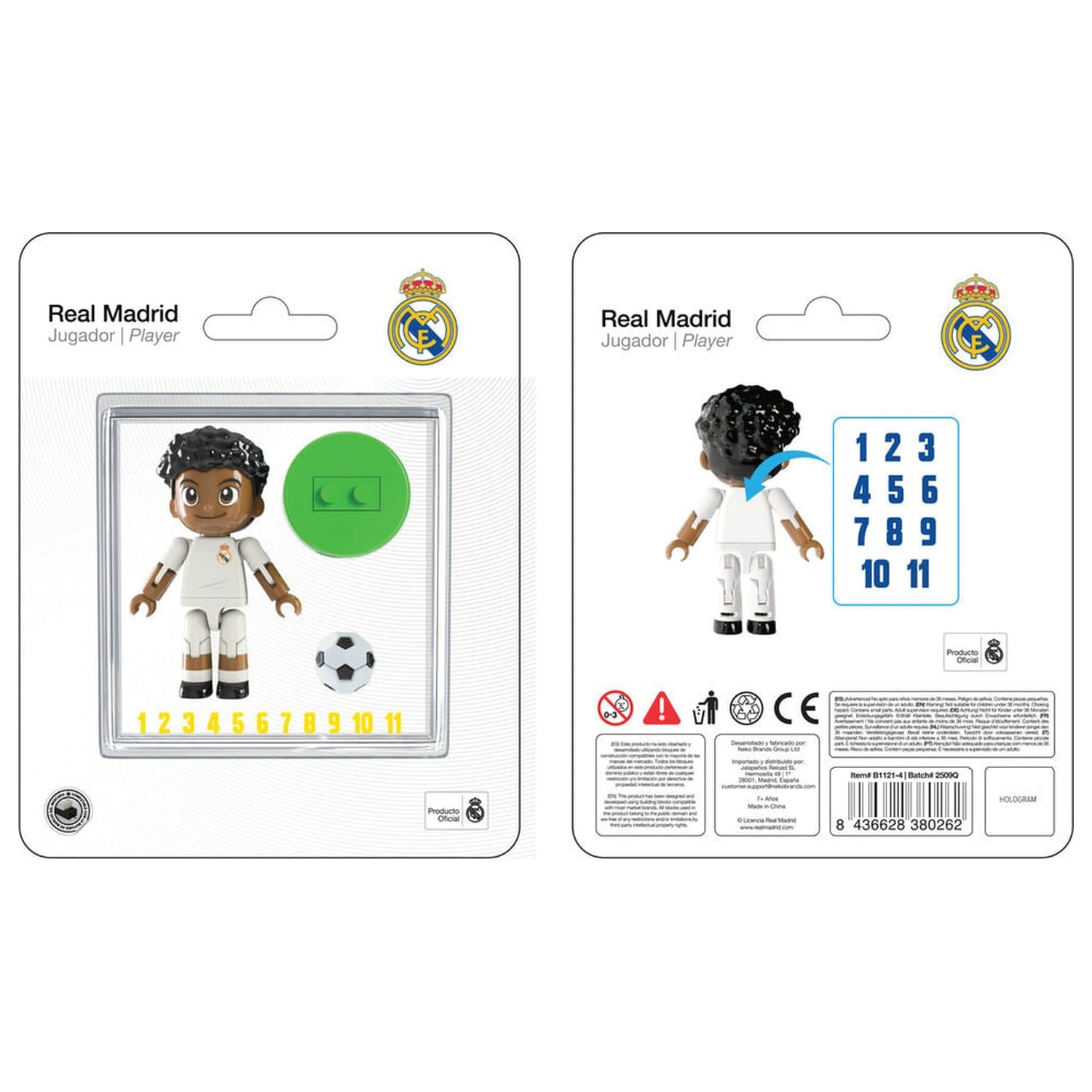 Figura igralca Real Madrid 4 cm fotografija izdelka