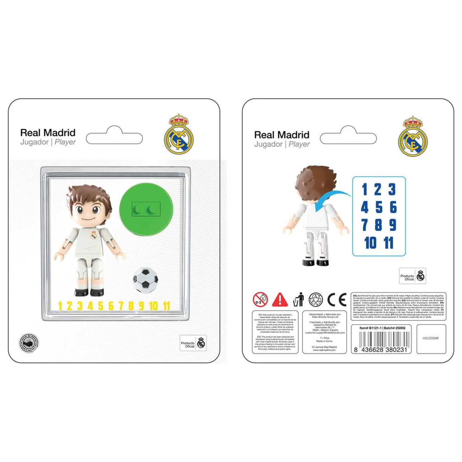 Real Madrid figura igralca 4cm fotografija izdelka