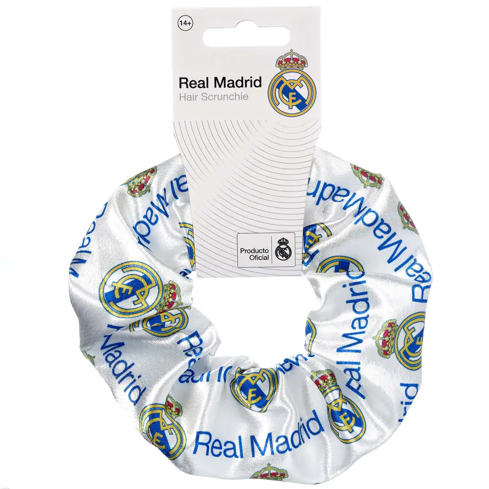 Real Madrid scrunchie gumica fotografija izdelka