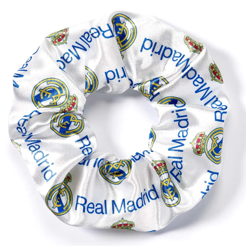 Real Madrid scrunchie gumica fotografija izdelka