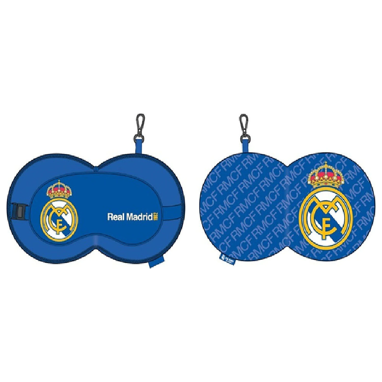 Real Madrid potovalna blazina + maska fotografija izdelka