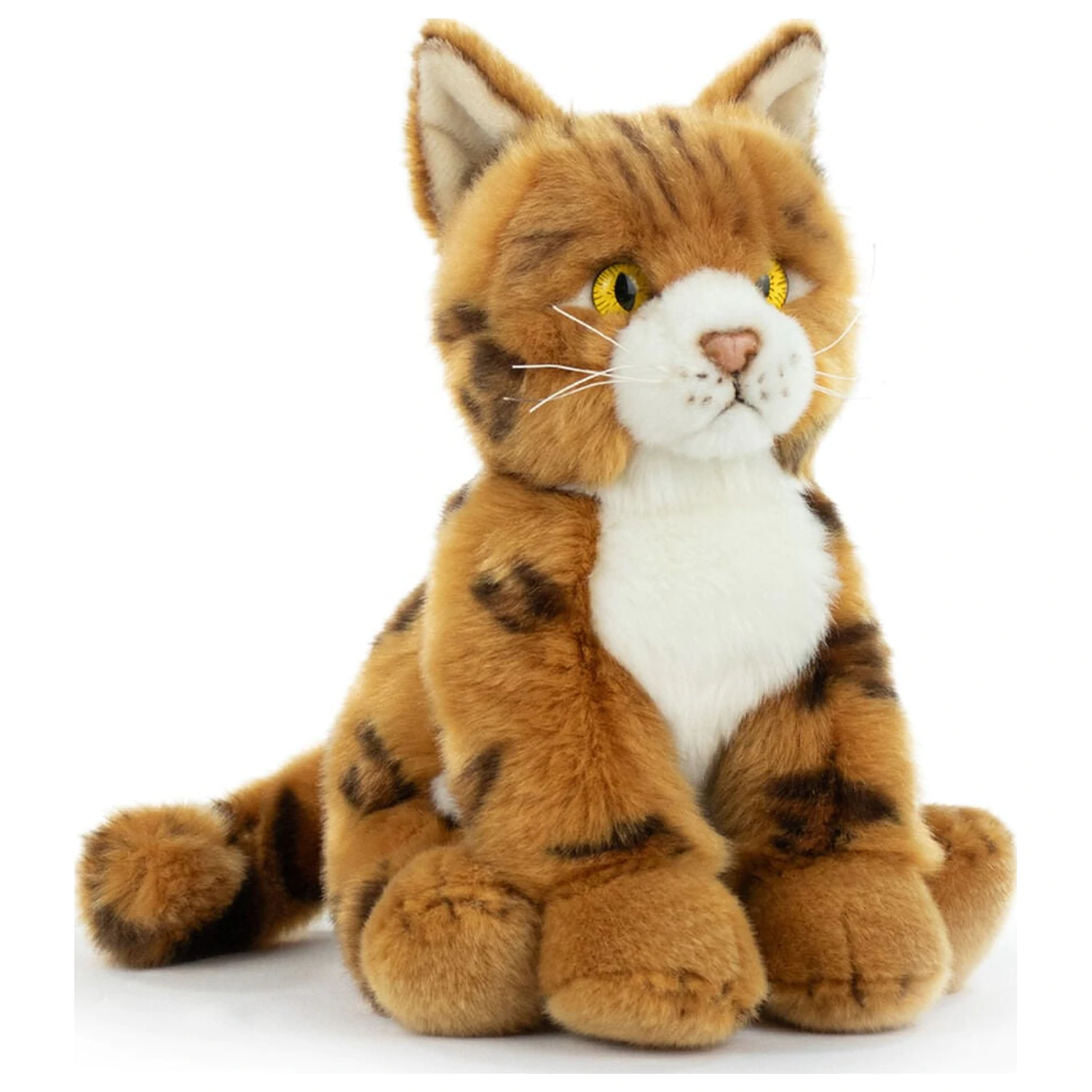 Realistic Animals Bengal Cat plišasta igrača 25 cm fotografija izdelka