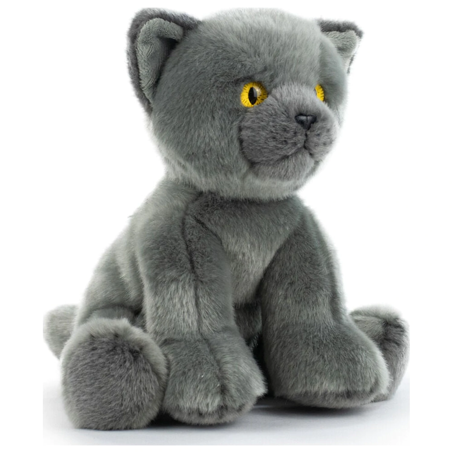 Realistic Animals Russian Blue Cat plišasta igrača 25 cm fotografija izdelka