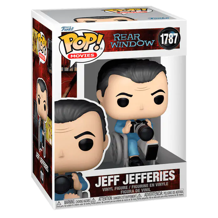 Rear Window Funko POP! Movies vinilne figure L.B. "Jeff" Jefferies 9 cm fotografija izdelka
