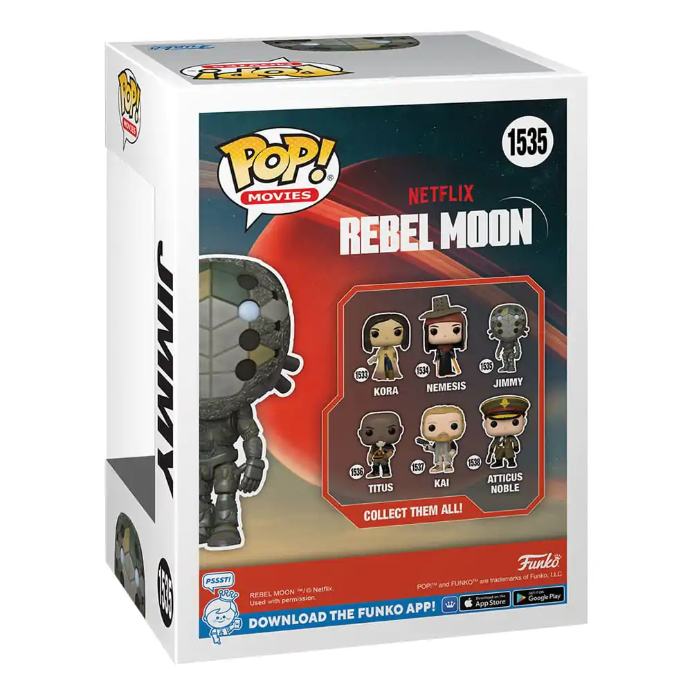 Rebel Moon POP! Movies Vinilna Figura Jimmy 9 cm fotografija izdelka