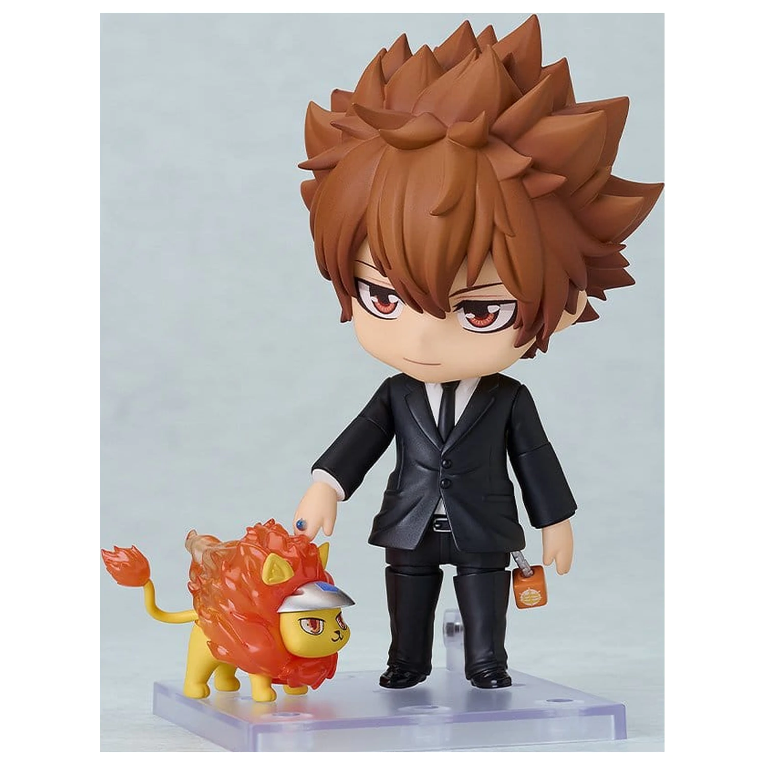 Reborn! Series Nendoroid Akcijska figura Tsunayoshi Sawada: Black Suit Ver. 11 cm fotografija izdelka