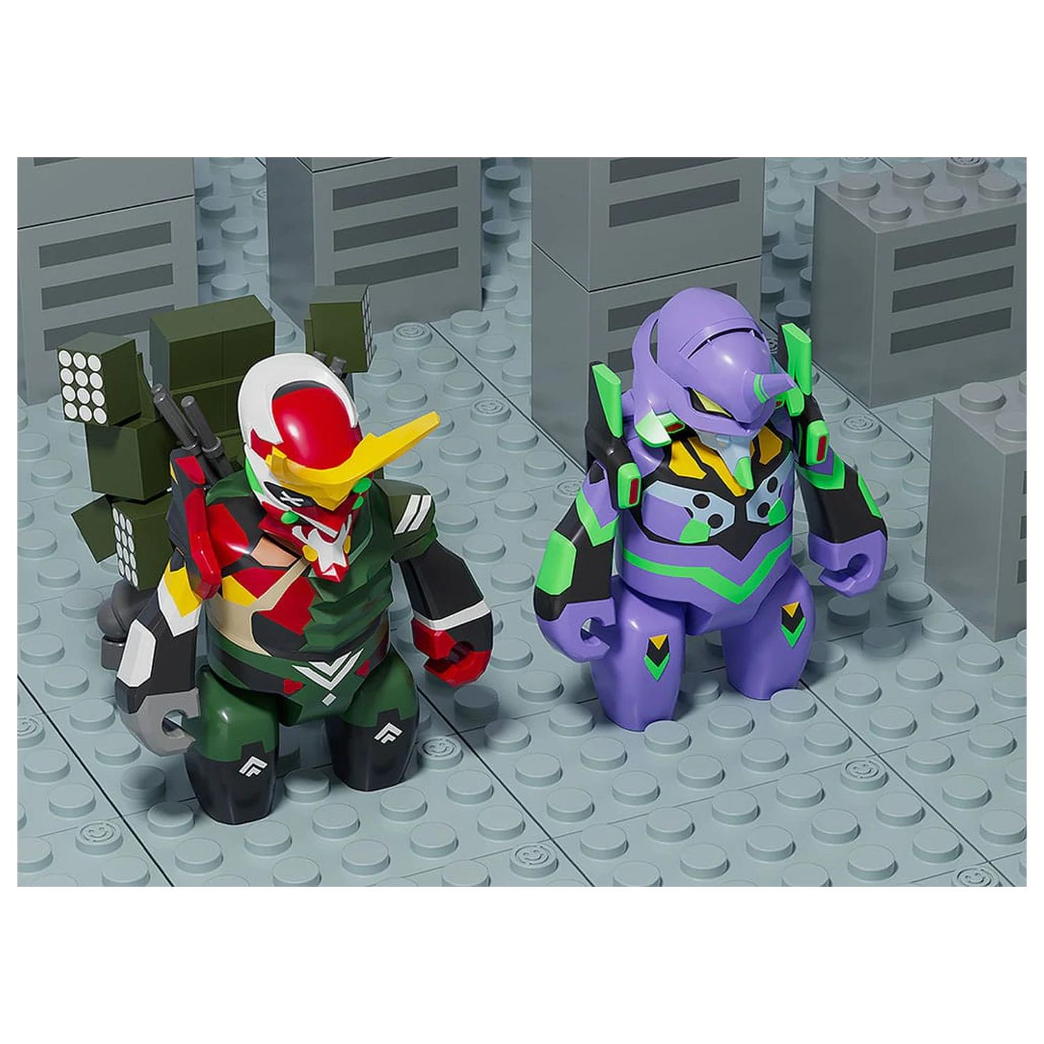 Rebuild of Evangelion Brickroid akcijska figura Evangelion Production Model-New 02 a 5 cm fotografija izdelka